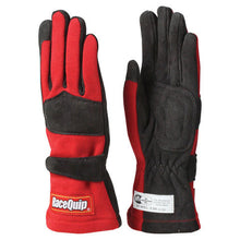 Load image into Gallery viewer, RACEQUIP 355015 Gloves Double Layer Large Red SFI