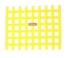 Load image into Gallery viewer, RACEQUIP 721035 Ribbon Window Net Yellow Non-SFI 18in x 24in