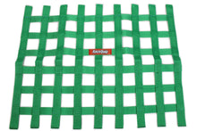 Load image into Gallery viewer, RACEQUIP 721075 Ribbon Window Net Green Non-SFI 18in x 24in