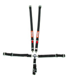 RACEQUIP 739009 5pt Harness Set Camlock Jr Black