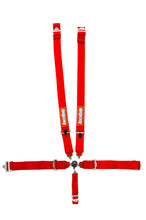 Load image into Gallery viewer, RACEQUIP 741011 5pt Harness Camlock  SFI Sportsman Red