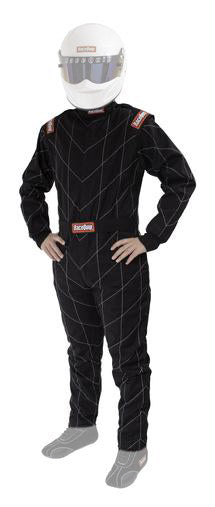RACEQUIP 91609059 Suit Chevron Black Large SFI-5