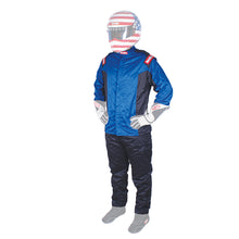 Load image into Gallery viewer, RACEQUIP 91619239 Jacket Chevron-5 Blue Medium SFI-5