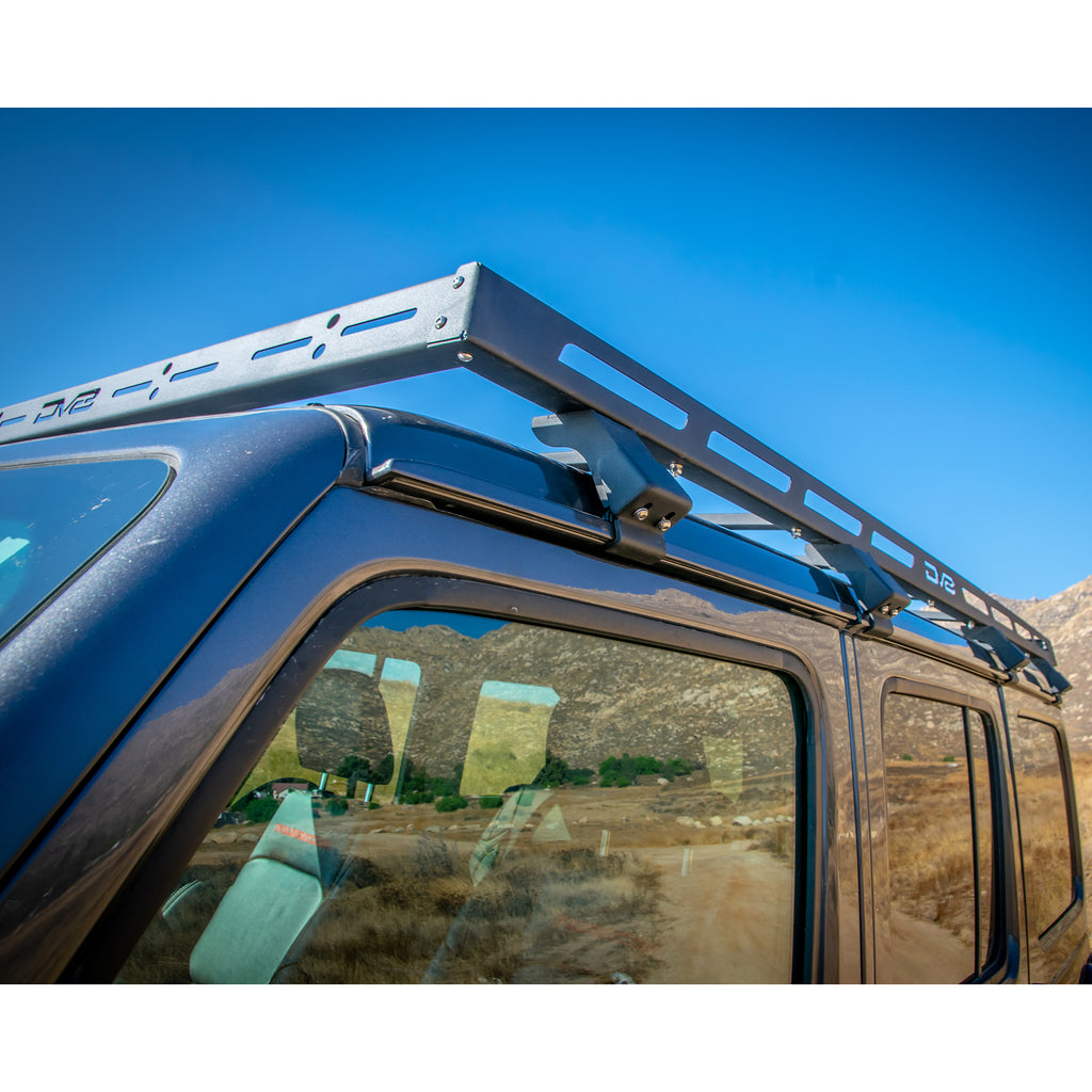 DV8 Offroad RRJL-01 Roof Rack for Select Jeep Wrangler