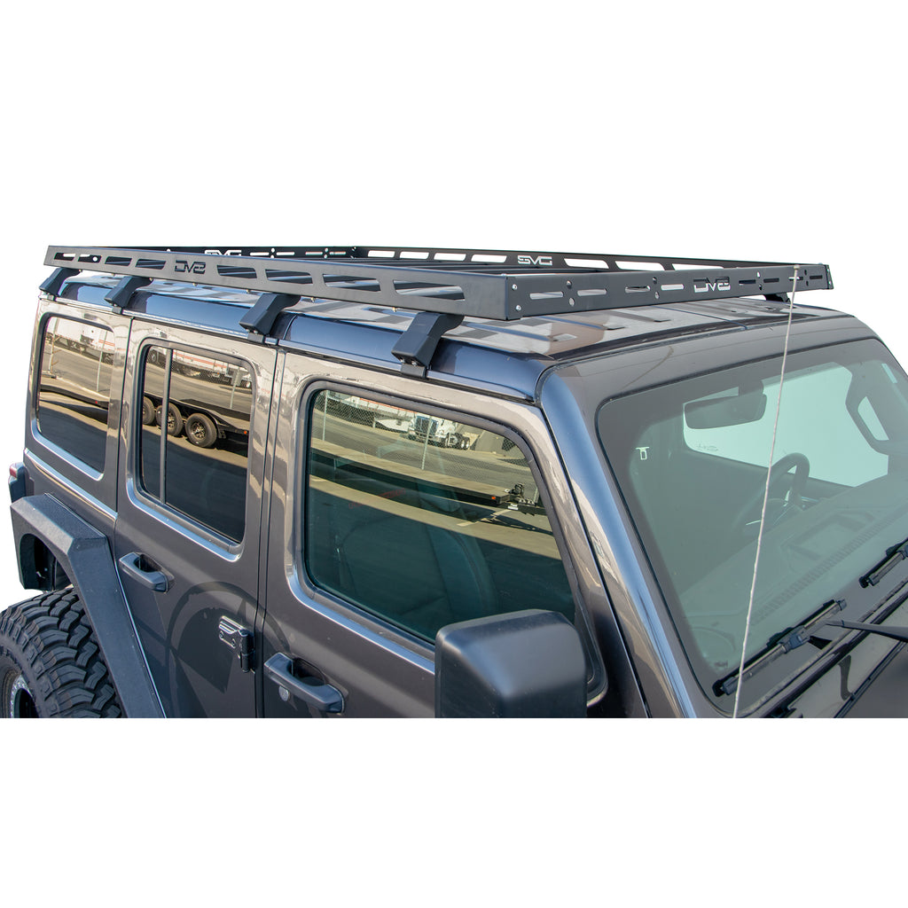 DV8 Offroad RRJL-01 Roof Rack for Select Jeep Wrangler