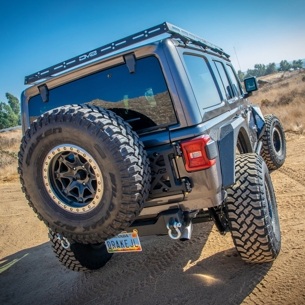 DV8 Offroad RRJL-01 Roof Rack for Select Jeep Wrangler