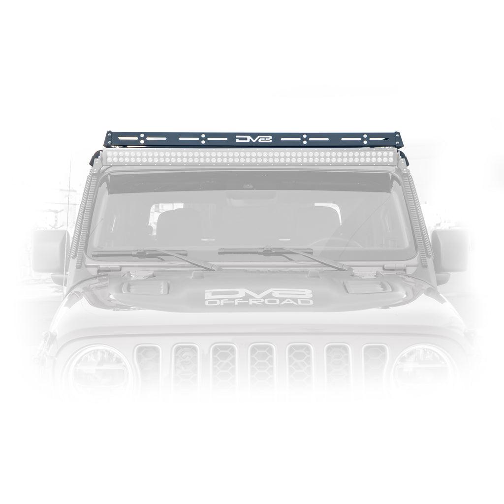 DV8 Offroad RRJL-02 Roof Rack for Select Jeep Gladiator, Jeep Wrangler, Jeep Wrangler JK