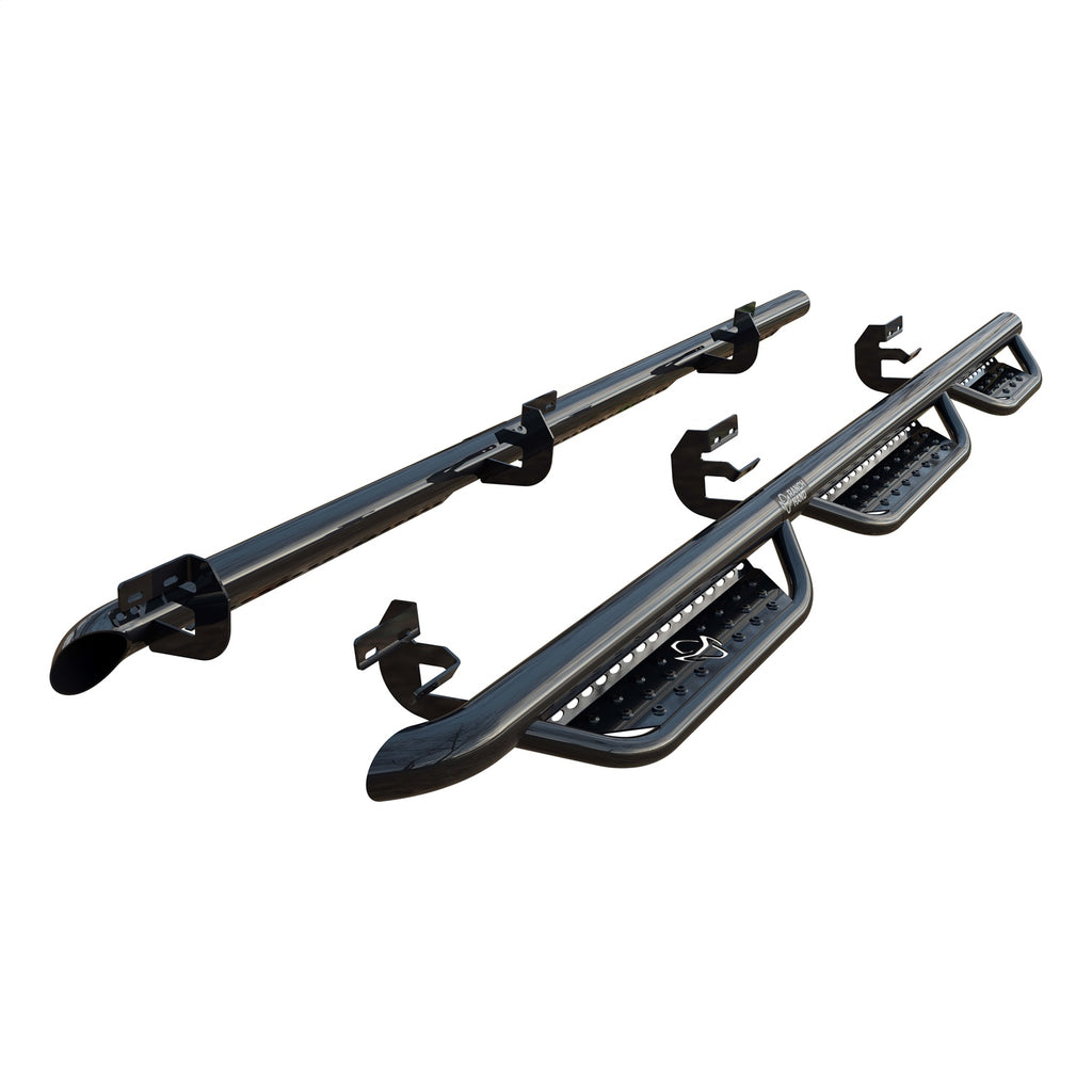 Ranch Hand RSD101C6B6S Legend Running Steps 3 in. Round for Select Dodge Ram 1500, Dodge Ram 2500, Dodge Ram 3500, Ram 1500, Ram Classic, Ram 2500, Ram