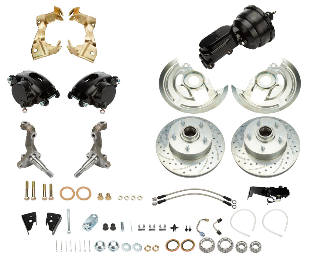 RIGHT STUFF DETAILING AFXDC06CSY 67-72 GM A-Body Disc Brake Conversion