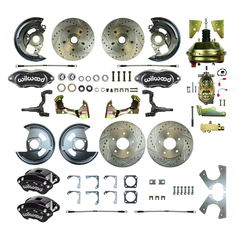 RIGHT STUFF DETAILING AFXDC21CS 64 - 72 GM A-Body Disc Brake Conversion