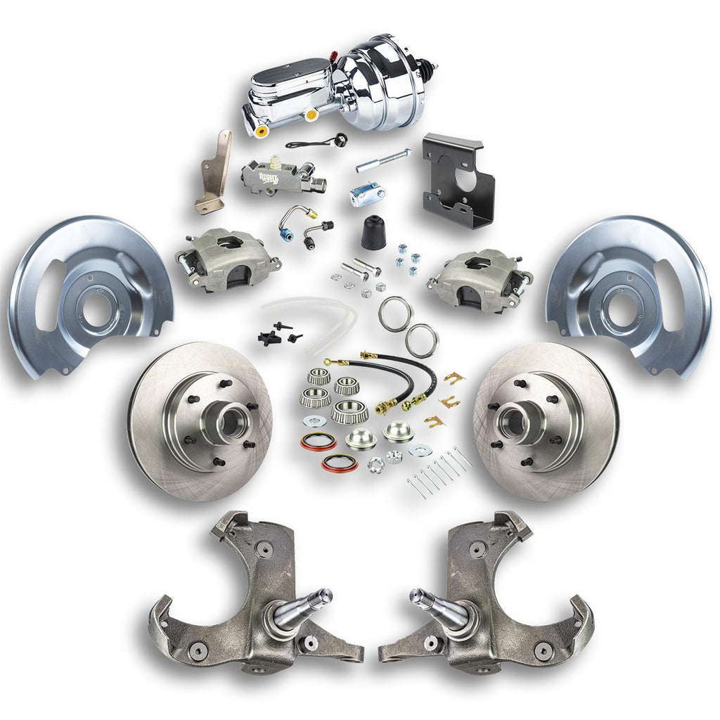 RIGHT STUFF DETAILING TDC6726 67-70 Chevy C10 Disc Brake Conversion