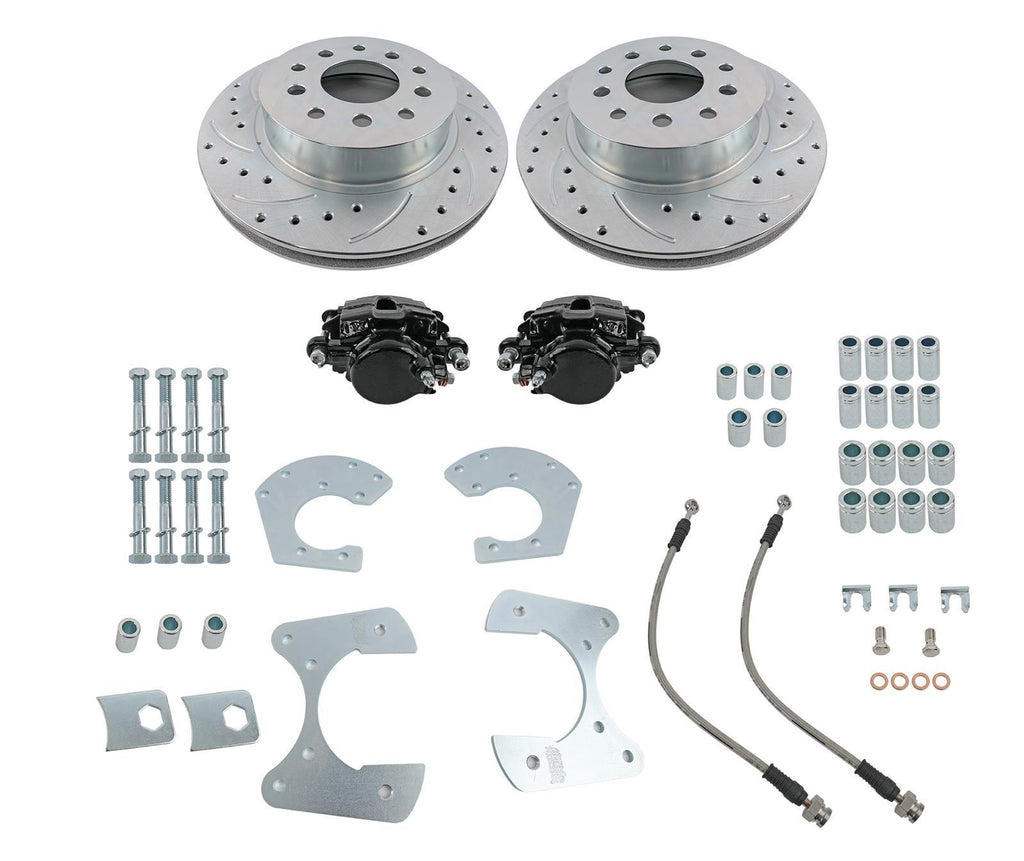 RIGHT STUFF DETAILING ZDCRDM3 Ford 8.8 Rear Disc Brake Conversion 5 Lug Axles