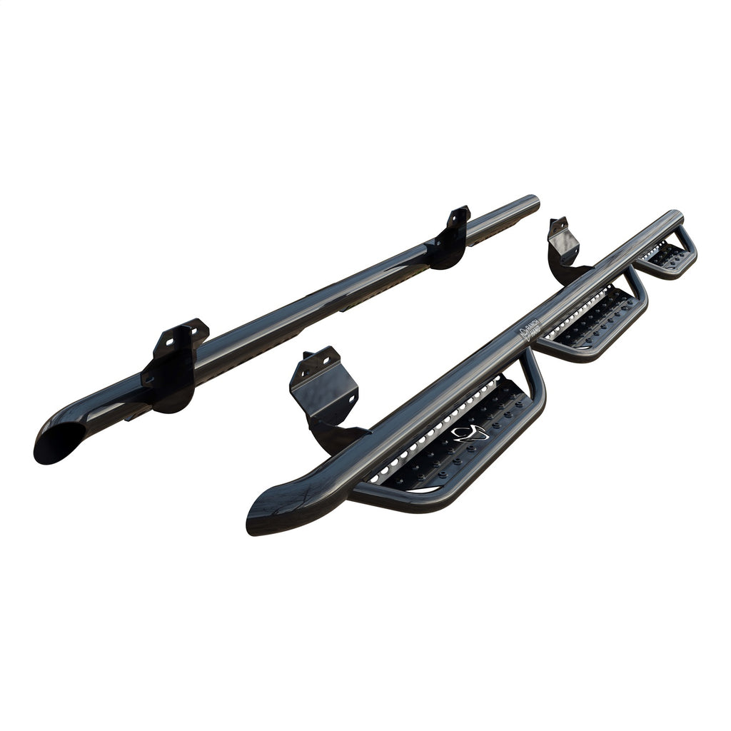 Ranch Hand RSF151S6B6S Legend Running Steps 3 in. Round for Select Ford F-150, Ford F-250 Super Duty, Ford F-350 Super Duty