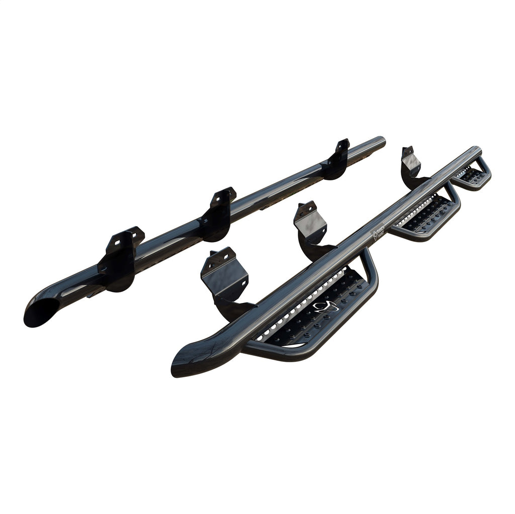 Ranch Hand RSF171C6B6S Legend Running Steps 3 in. Round for Select Ford F-150, Ford F-250 Super Duty, Ford F-350 Super Duty