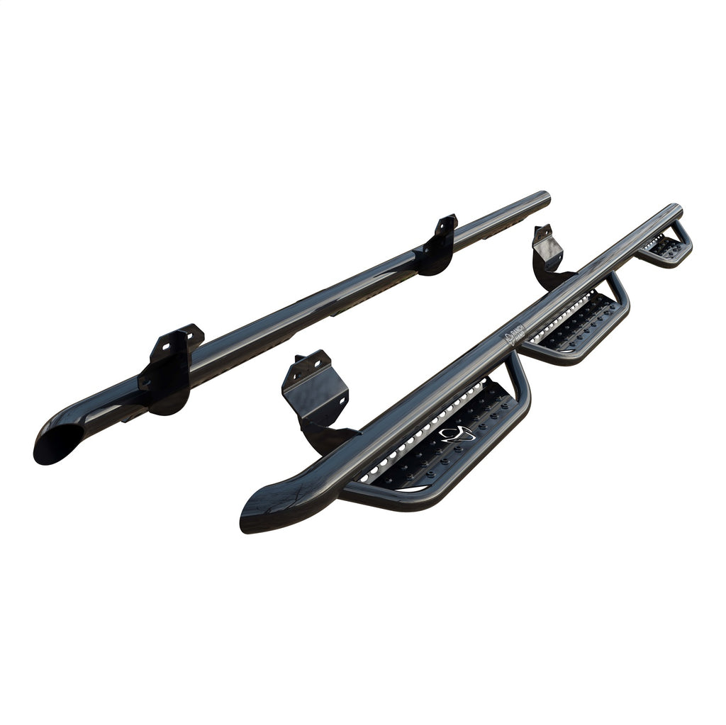 Ranch Hand RSF171S8B6S Legend Running Steps 3 in. Round for Select Ford F-150, Ford F-250 Super Duty, Ford F-350 Super Duty