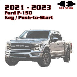 Kleinn Automotive Air Horns RSFD21 Remote Start for Select Ford F-150