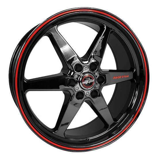 RACE STAR INDUSTRIES 93-090851B 93 Truck Star Gloss Blac k  20x9 6x5.50BC 5.92BS