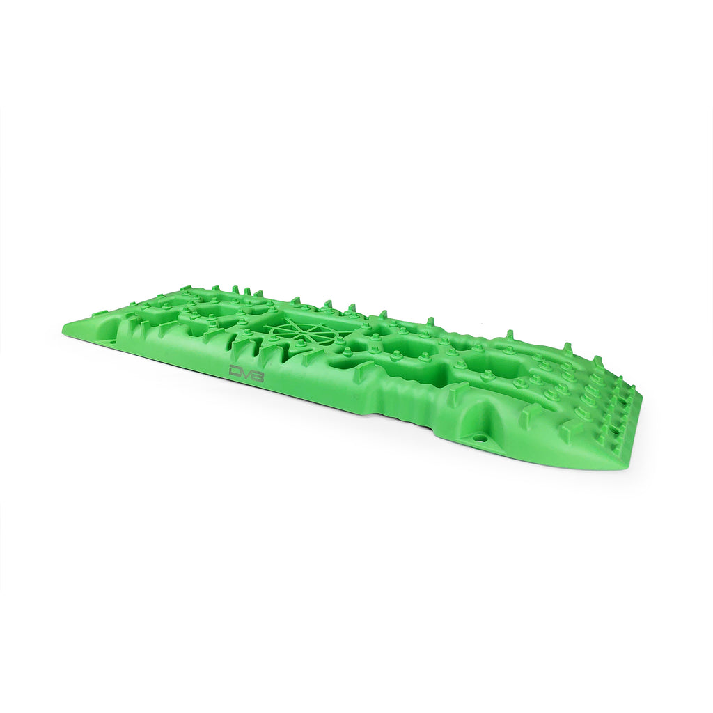 DV8 Offroad RTB1-01GN Traction Boards with Bag; Green; Pair
