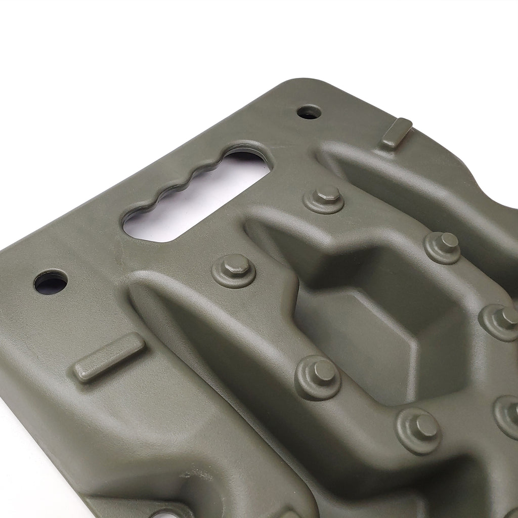 DV8 Offroad RTB1-01OL Traction Boards with Bag; Olive; Pair