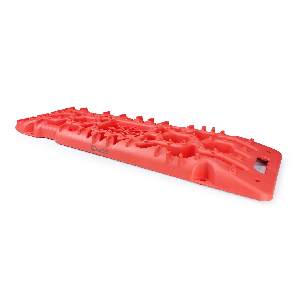 DV8 Offroad RTB1-01RD Traction Boards with Bag; Red; Pair