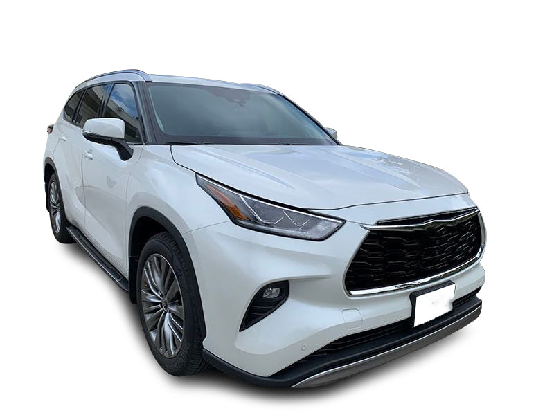 Black Horse Off Road RTOHI20 OEM Replica Running Boards for Select Toyota Highlander