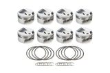 RACE TEC PISTONS 1000676 BBC Dome Piston Set 4.310 Bore +39.8cc