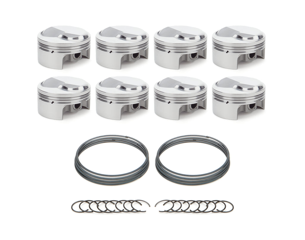 RACE TEC PISTONS 1000680 BBC Dome Piston Set 4.500 Bore +32.7cc