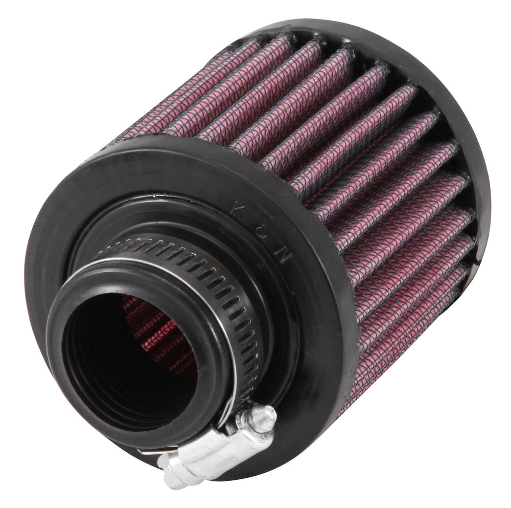 K&N RU-0060 Universal Clamp-On Air Filter for Select Honda SL70, Kawasaki KV75