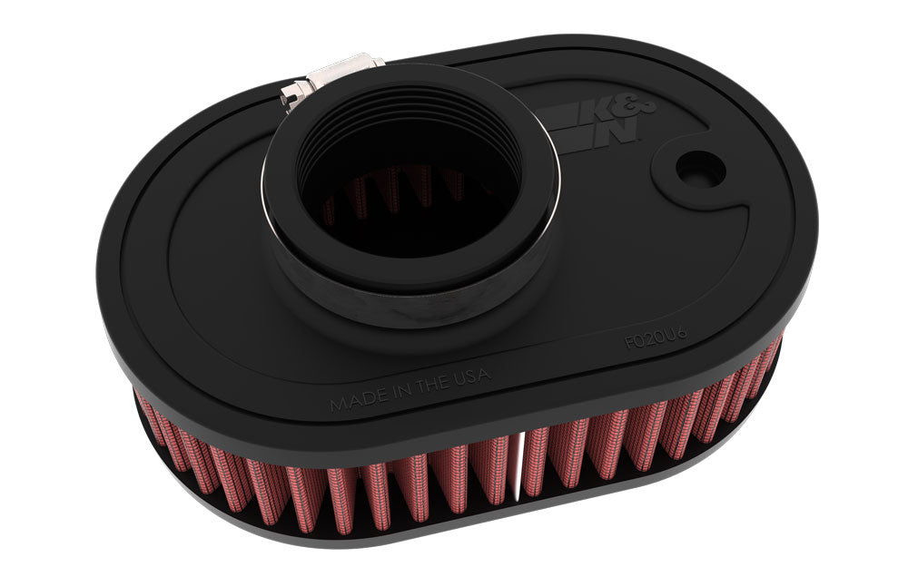K&N RU-071V Universal Clamp-On Air Filter for Select BMW 2002, Fiat 128, Volkswagen Beetle, Volkswagen Transporter