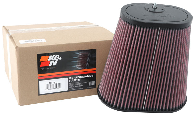 K&N RU-1012 Universal Clamp-On Air Filter