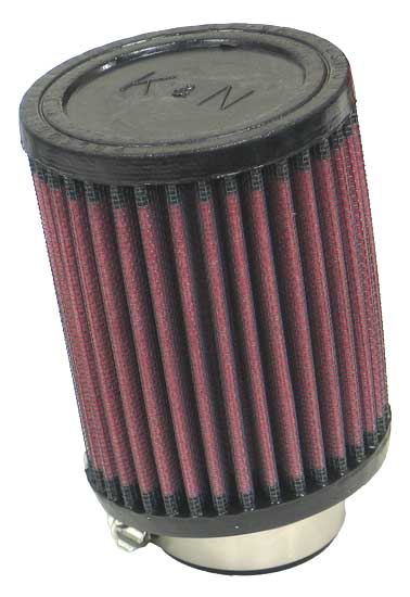 K&N RU-1030 Universal Clamp-On Air Filter for Select Yamaha YTM225 Tri-Moto