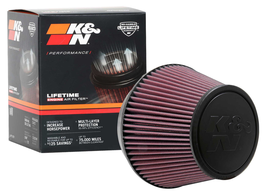 K&N RU-2960 Universal Clamp-On Air Filter