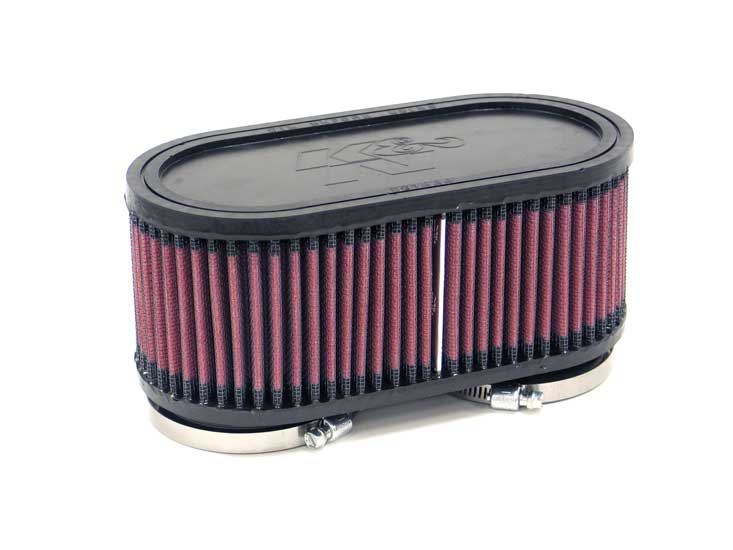 K&N RU-2970 Universal Clamp-On Air Filter for Select Suzuki GS500
