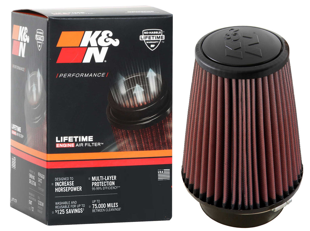 K&N RU-4680 Universal Clamp-On Air Filter