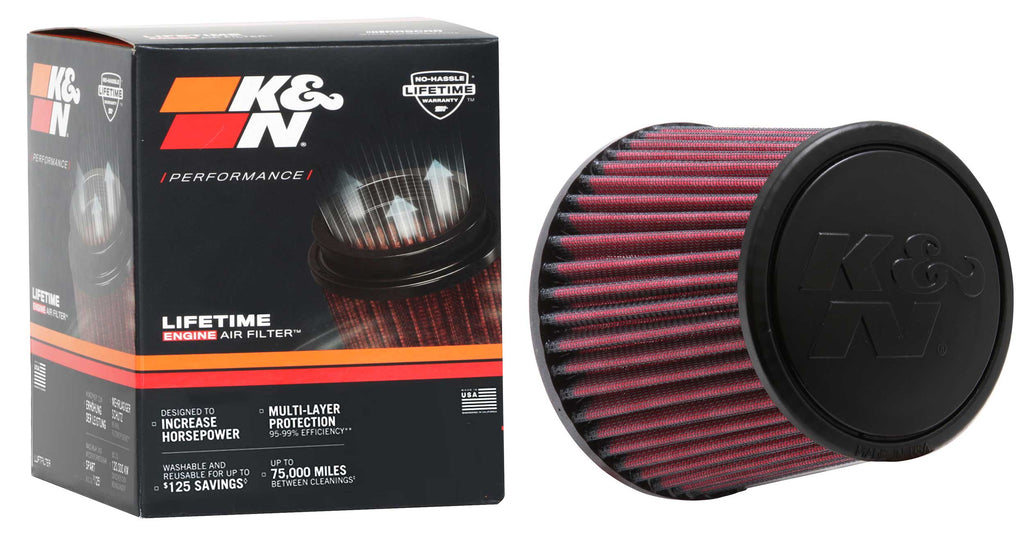 K&N RU-5059 Universal Clamp-On Air Filter
