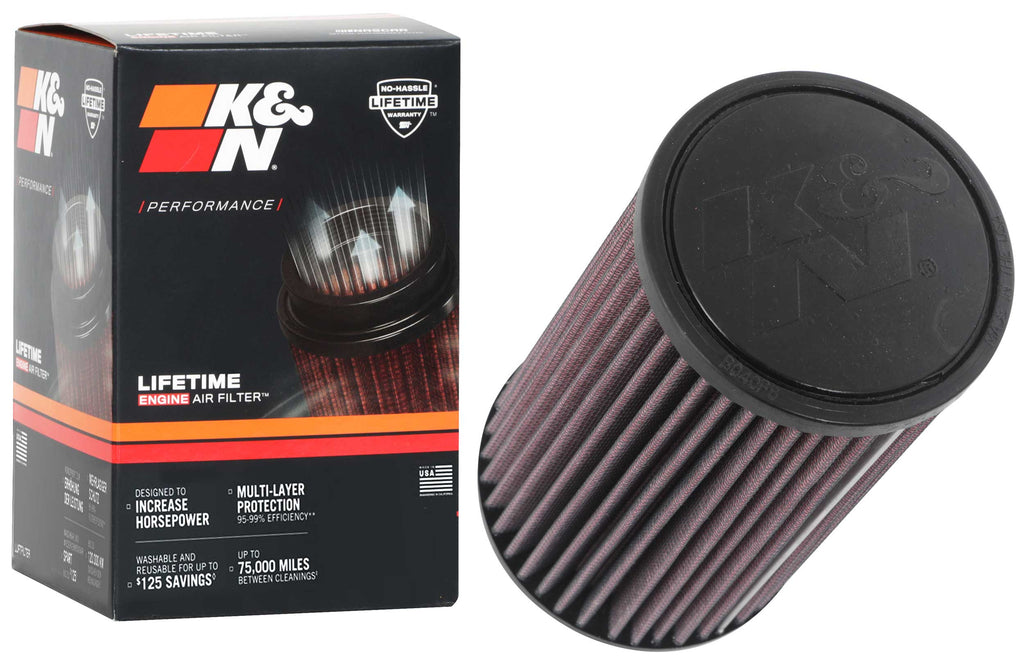 K&N RU-5144 Universal Clamp-On Air Filter