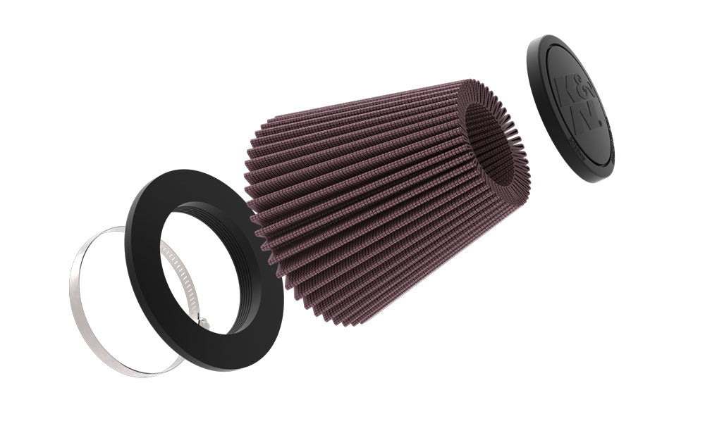K&N RU-5296 Universal Clamp-On Air Filter