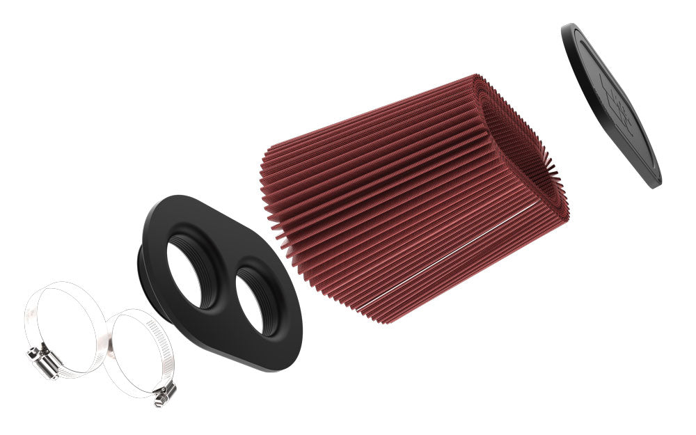 K&N RU-6104 Universal Clamp-On Air Filter