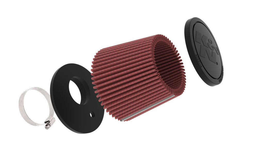 K&N RU-70032 Universal Clamp-On Air Filter