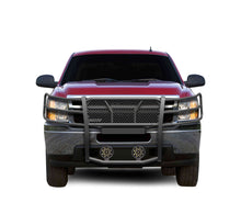 Load image into Gallery viewer, Black Horse Off Road RU-CHSI07-B-PLB Rugged Heavy Duty Grille Guard Kit for Select Chevrolet Silverado
