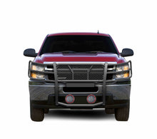 Load image into Gallery viewer, Black Horse Off Road RU-CHSI07-B-PLFR Rugged Heavy Duty Grille Guard Kit for Select Chevrolet Silverado