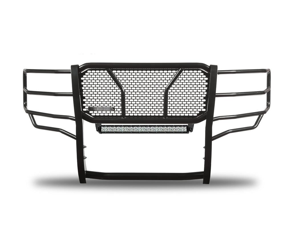 Black Horse Off Road RU-CHSI11-B-KIT Rugged Heavy Duty Grille Guard Kit for Select Chevrolet Silverado HD, Chevrolet Silverado HD