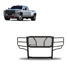Load image into Gallery viewer, Black Horse Off Road RU-CHSI11-B Rugged Heavy Duty Grille Guard for Select Chevrolet Silverado HD, Chevrolet Silverado HD