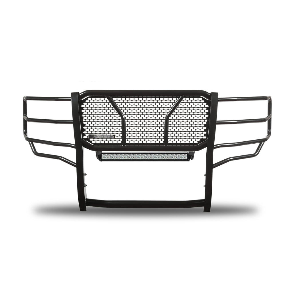 Black Horse Off Road RU-CHSI14-B-KIT Rugged Heavy Duty Grille Guard Kit for Select Chevrolet Silverado 1500, Chevrolet Silverado LD