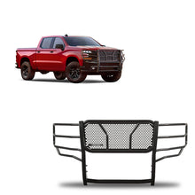 Load image into Gallery viewer, Black Horse Off Road RU-CHSI19-B Rugged Heavy Duty Grille Guard for Select Chevrolet Silverado