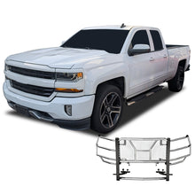 Load image into Gallery viewer, Black Horse Off Road RU-CHSI19-SS Rugged Heavy Duty Grille Guard for Select Chevrolet Silverado