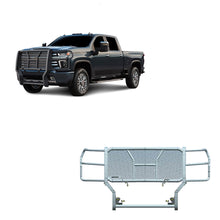 Load image into Gallery viewer, Black Horse Off Road RU-CHSI30-B Rugged Heavy Duty Grille Guard for Select Chevrolet Silverado HD, Chevrolet Silverado HD
