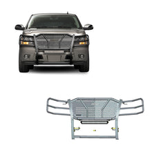 Load image into Gallery viewer, Black Horse Off Road RU-CHTA07-B-K1 Rugged Heavy Duty Grille Guard Kit for Select Chevrolet Avalanche, Chevrolet Suburban 1500, Chevrolet Tahoe