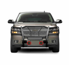 Load image into Gallery viewer, Black Horse Off Road RU-CHTA07-B-PLR Rugged Heavy Duty Grille Guard Kit for Select Chevrolet Avalanche, Chevrolet Suburban 1500, Chevrolet Tahoe