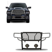 Load image into Gallery viewer, Black Horse Off Road RU-DORA09-B-PLB Rugged Heavy Duty Grille Guard Kit for Select Dodge Ram 1500, Ram 1500, Ram Classic